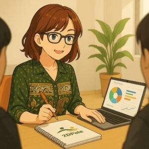 Consultante 2DPaie analysant des tableaux de bord RH pour le contrôle de la gestion sociale
