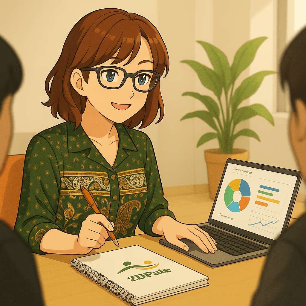 Consultante 2DPaie analysant des tableaux de bord RH pour le contrôle de la gestion sociale