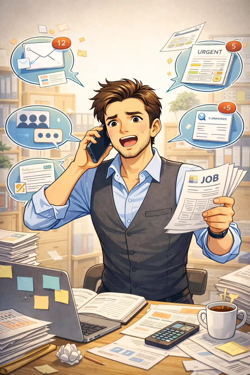 Dirigeant débordé par la gestion sociale de son entreprise – externalisation de la paie avec 2DPaie